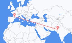 出发地 印度杰伊瑟尔梅尔目的地 法国图卢兹的航班