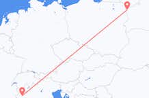 Flights from Turin, Italy to Grodno, Belarus