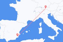 Flights from Murcia, Spain to Innsbruck, Austria