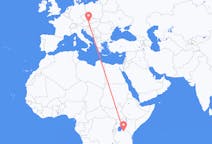 Flyg från Seronera, Tanzania till Vienna, Österrike