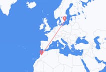 Flights from Marrakesh, Morocco to Kalmar, Sweden