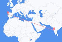 Flights from Belgaum, India to Porto, Portugal