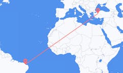 Flights from Aracati, Brazil to Eskişehir, Turkey