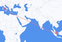 Flüge von Pangkal Pinang, Indonesien nach Palermo, Italien
