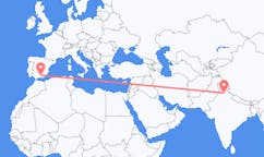 Flights from Chandigarh, India to Granada, Spain