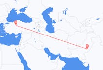 Flyrejser fra Bahawalpur, Pakistan til Ankara, Tyrkiet