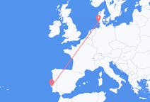 Vluchten van Lissabon, Portugal naar Westerland, Duitsland