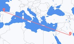 出发地 沙特阿拉伯出发地 阿勒吉蘇馬目的地 西班牙Santiago del Monte的航班