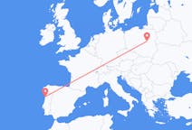 Flights from Porto in Portugal to Warsaw in Poland