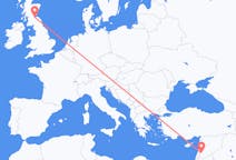 Flights from Damascus to Edinburgh