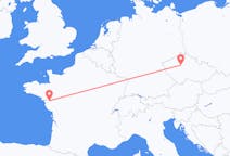 Flyg från Nantes till Prag