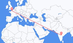 Flyg från Hyderabad till Deauville