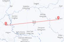 Loty z Osijek, Chorwacja do Timișoary, Rumunia