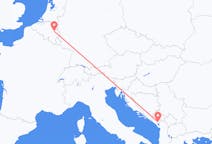 Vols de Podgorica à Liège