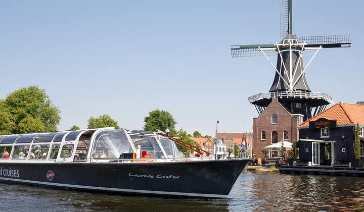 Haarlem: croisière sur le canal de Spaarne Mill à Mill