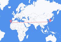 Flights from Kagoshima, Japan to Lanzarote, Spain