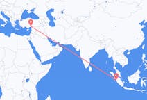 Flights from Padang, Indonesia to Adana, Turkey