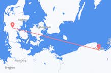 Flights from Gdańsk to Billund