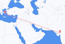 从艾哈迈达巴德飞往米科诺斯的航班