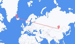 Flights from Ulaanbaatar, Mongolia to Ísafjörður, Iceland
