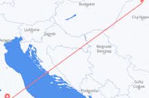 Flyrejser fra Baia Mare, Rumænien til Rom, Italien