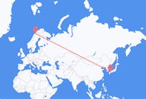 Flights from Hiroshima, Japan to Narvik, Norway