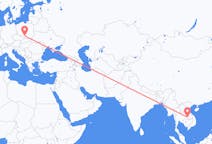 Flyreiser fra Ubon Ratchathani-provinsen, Thailand til Katowice, Polen