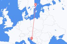 Flyreiser fra Zadar, til Stockholm