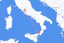 Lennot Reggio Calabriasta Roomaan