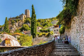Tur for små grupper fra Split eller Trogir til Mostar og Kravica-vandfaldet
