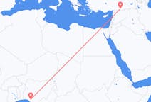 Flyreiser fra Benin by, Nigeria til Sanliurfa, Tyrkia