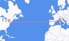 Flyreiser fra Lancaster, USA til Figari, Frankrike