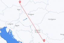 Flyreiser fra Brno, Tsjekkia til Niš, Serbia