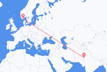 Flights from Bahawalpur, Pakistan to Kristiansand, Norway