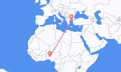 Flyg från Ilorin, Nigeria till Lemnos, Grekland