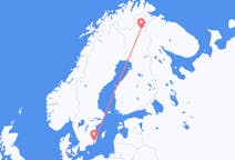 Fly fra Ivalo til Kalmar