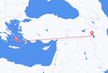 Flights from Urmia to Santorini