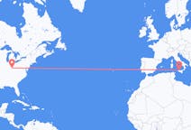 Flights from Cincinnati, the United States to Palermo, Italy