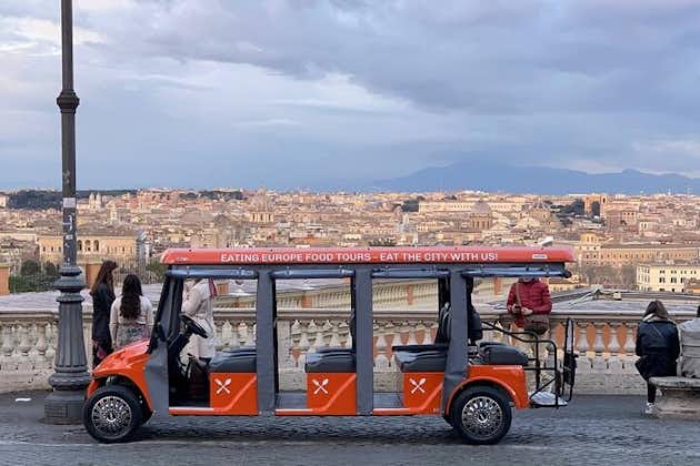 Visite gastronomique en voiturette de golf VIP à Rome avec Eating Europe