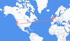 Flyreiser fra Monterey, USA til Rennes, Frankrike