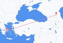 Fly fra Grosnij til Athen