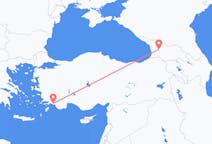 Vluchten van Koetaisi, Georgië naar Dalaman, Turkije