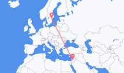 Flights from Amman to Norrköping