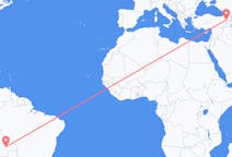 Flights from Santa Cruz de la Sierra, Bolivia to Ağrı, Turkey