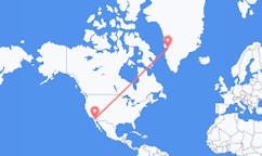Flyrejser fra El Centro, USA til Ilulissat, Grønland