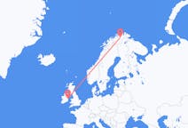 Vols de Lakselv, Norvège pour Dublin, Irlande