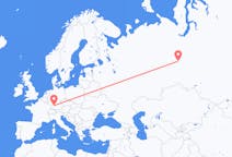 Flights from Khanty-Mansiysk, Russia to Stuttgart, Germany