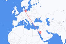 出发地 沙特阿拉伯出发地 延布目的地 德国柏林的航班
