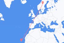 Voli da Boa Vista, Capo Verde to Östersund, Svezia