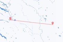 Flights from Kiruna, Sweden to Kittilä, Finland